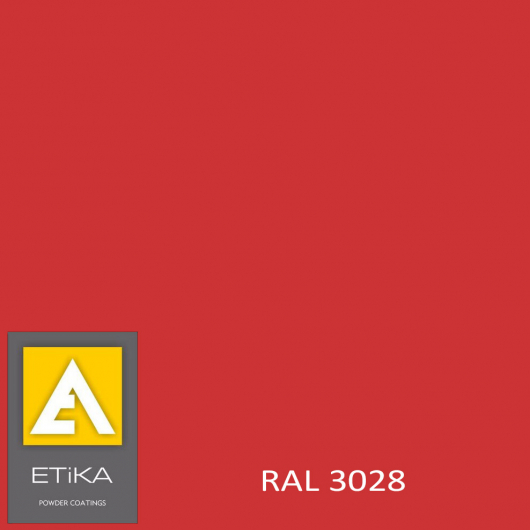 Фарба порошкова Etika Elektro Червона RAL 3028 глянсова - интернет-магазин tricolor.com.ua