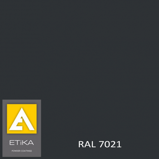 Фарба порошкова Etika Tribo Чорно-сіра RAL 7021 матова - интернет-магазин tricolor.com.ua