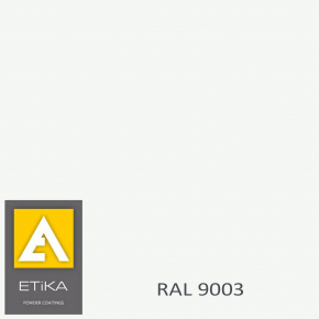 Фарба порошкова Etika Tribo Сигнальна біла RAL 9003 матова