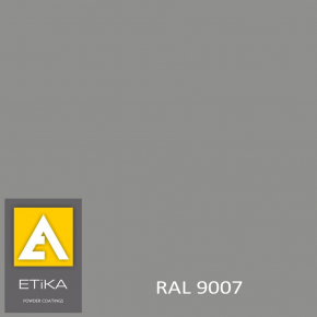 Фарба порошкова Etika Tribo Темно-алюмінієва RAL 9007 глянсова