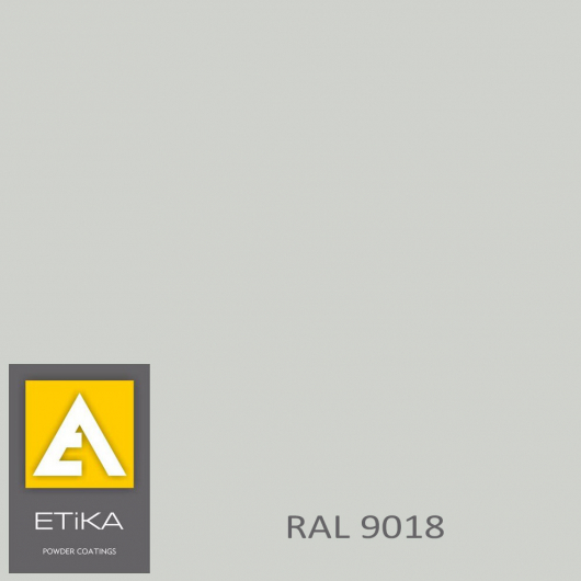 Фарба порошкова Etika Tribo Світло-сіра RAL 9018 глянсова - интернет-магазин tricolor.com.ua
