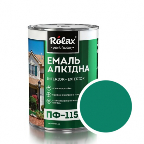 Емаль алкідна Rolax ПФ-115 Смарагд - интернет-магазин tricolor.com.ua