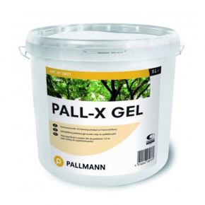 Шпаклівка-гель заповнює пори Pallmann Pall-X Gel на водній основі