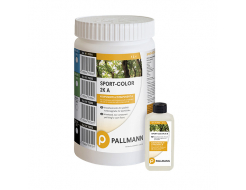 Краска для разметки спортивных залов Pallmann Sport-color 2К RAL 5012 светло-синяя