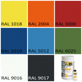 Краска для разметки спортивных залов Pallmann Sport-color 2К RAL 1018 желтая - изображение 2 - интернет-магазин tricolor.com.ua