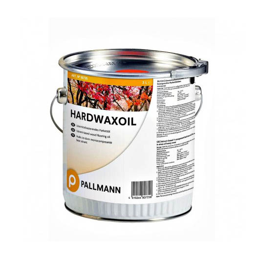 Масло-віск для підлоги Pallmann Hardwax oil прозоро-коричневий зносостійкий