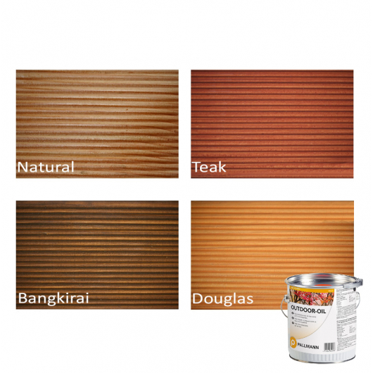 Масло террасное Pallmann Outdoor-oil Natural Нейтральне - изображение 2 - интернет-магазин tricolor.com.ua