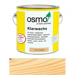 Масло для твердих порід Osmo Klarwachs 1101 безбарвне шовковисто-матове