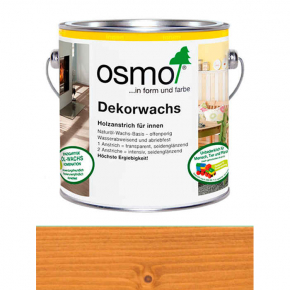 Кольорове масло Osmo Dekorwachs Transparent 3123 клен прозоре