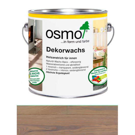 Кольорове масло Osmo Dekorwachs Transparent 3191 папірус прозоре