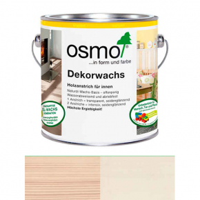 Універсальне кольорове масло Osmo Dekorwachs Intensive Tone 3172 шовк/прозоре