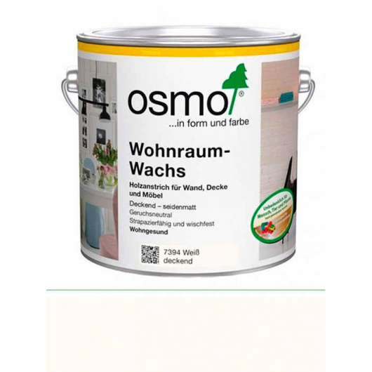 Віск Osmo Wohnraum-Wachs 7394 білий непрозорий