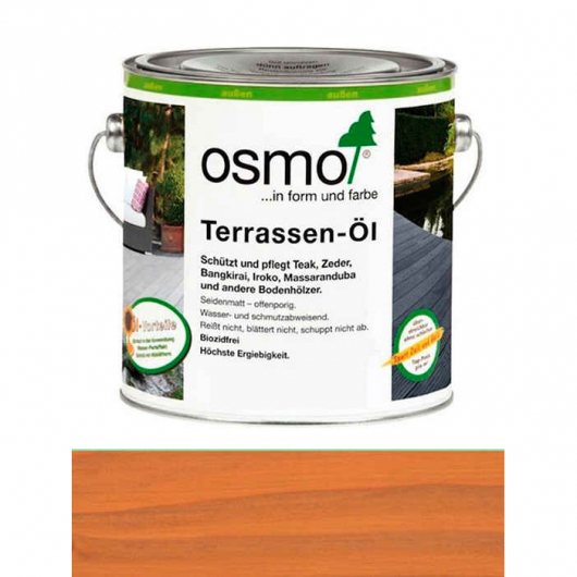 Масло для терас Osmo Terrassen-Ole 004 для дуглазіі прозоре шовковисто-матове