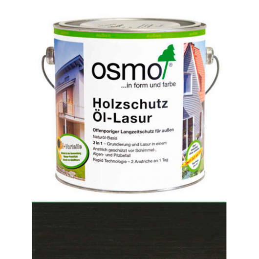 Захисне масло-лазур Osmo Holzschutz-Lasur 712 венге прозоре шовковисто-матове