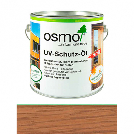 Захисне масло з УФ-фільтром Osmo UV-Schutz-Ol 425 дуб прозоре шовковисто-матове