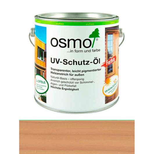 Захисне масло з УФ фільтром Osmo UV-Schutz-Ol 427 дуглазія прозоре шовковисто-матове