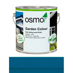 Краска Osmo Garden Colour 7519 для наружного применения синее RAL 5019 непрозрачное
