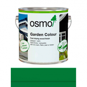 Краска Osmo Garden Colour 7629 для наружного применения мятно-зеленое RAL 6029 непрозрачное