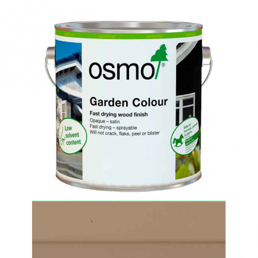 Фарба Osmo Garden Colour 7119 для зовнішнього застосування сіро-бежеве RAL 1019 непрозоре