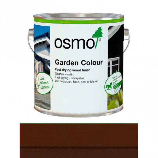 Фарба Osmo Garden Colour 7817 для зовнішнього застосування шоколадно-коричневе RAL 8017 непрозоре