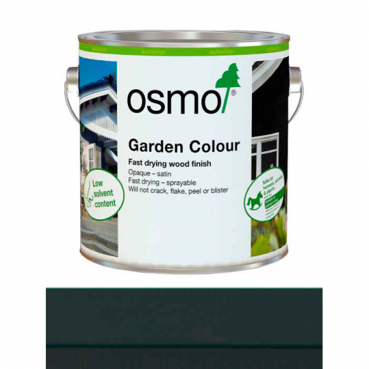 Фарба Osmo Garden Colour 7716 для зовнішнього застосування сірий антрацит RAL 7016 непрозоре