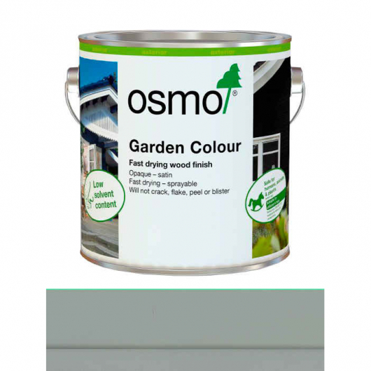 Фарба Osmo Garden Colour 7542 для зовнішнього застосування трафік сірий RAL 7042 непрозоре