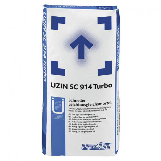 Розчин вирівнюючий Uzin SC 914 Turbo для теплоізоляції підлоги 5 мм