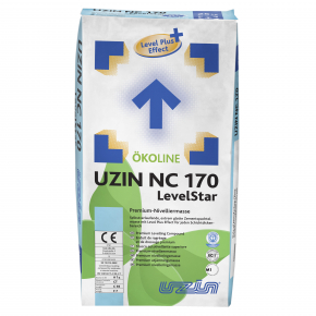 Шпаклівка цементна Uzin NC 170 LevelStar будь-яка товщина шару