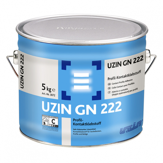 Клей Uzin GN 222 для плінтуса профілю покриття підлоги