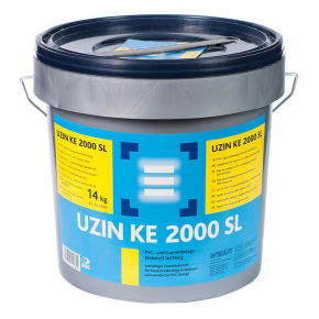Клей Uzin KE 2000 SL електропровідний для ПВХ каучуку лінолеуму текстилю