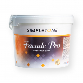 Фарба фасадна SimpleTone Facade Pro Base Pastel біла