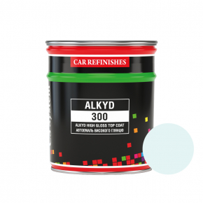 Автоемаль CS System Alkyd 300 алкідна 202 Сніжно-біла (0,8 л)