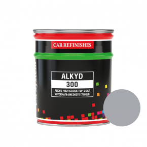 Автоемаль CS System Alkyd 300 алкідна 671 Світло-сіра (0,8 л)