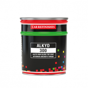 Автоемаль CS System Alkyd 300 алкідна Сіра Волга (0,8 л)