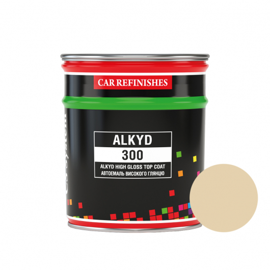 Автоэмаль CS System Alkyd 300 алкидная 228 Чайная роза (0,8 л)