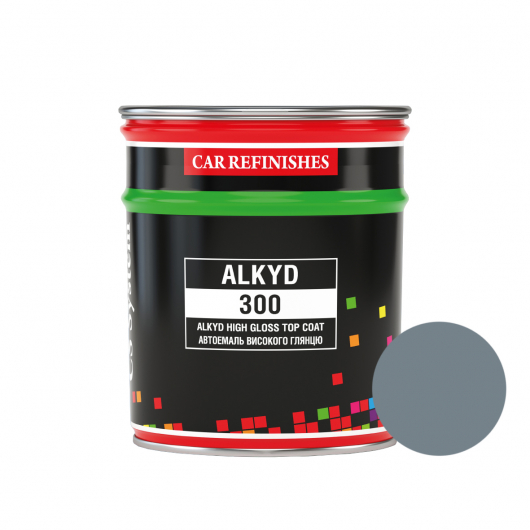 Автоемаль CS System Alkyd 300 алкідна 605 Нарва (0,8 л)