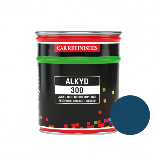Автоэмаль CS System Alkyd 300 алкидная 420 Балтика (0,8 л)