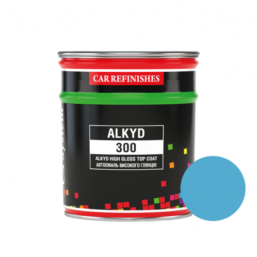 Автоэмаль CS System Alkyd 300 алкидная 410 Сенеж (0,8 л)