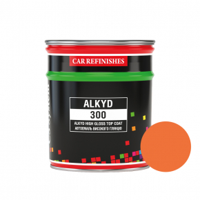 Автоемаль CS System Alkyd 300 алкідна 1025 Помаранчева (0,8 л)