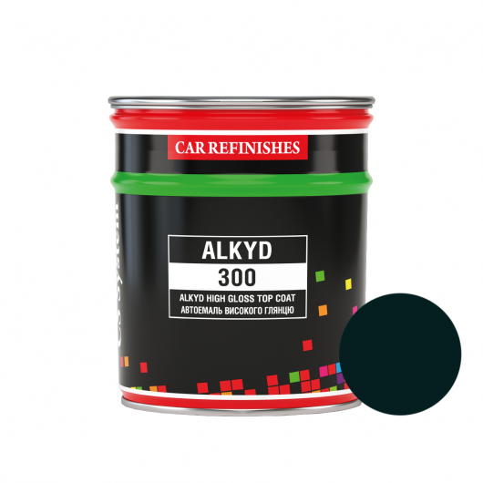 Автоэмаль CS System Alkyd 300 алкидная 377 Мурена (0,8 л)