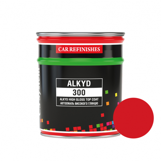 Автоэмаль CS System Alkyd 300 алкидная 170 Торнадо (0,8 л)