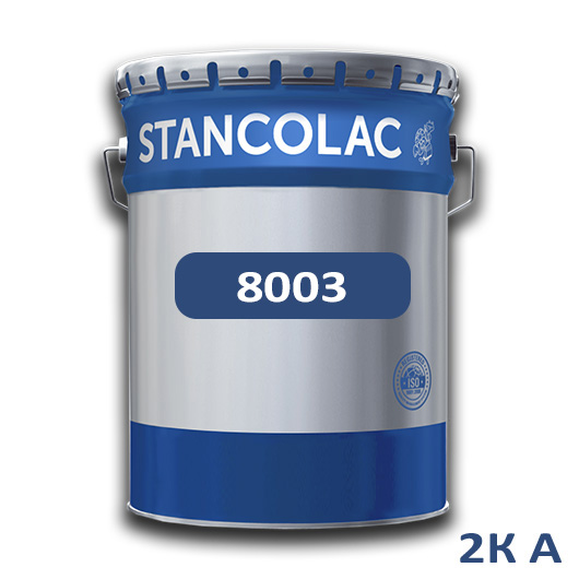 Лак Stancolac 8003 для металу та бетону 2К А глянсовий