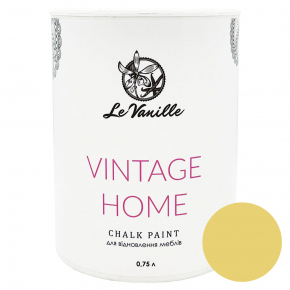 Меловая краска Le Vanille Vintage Home Желтая 03