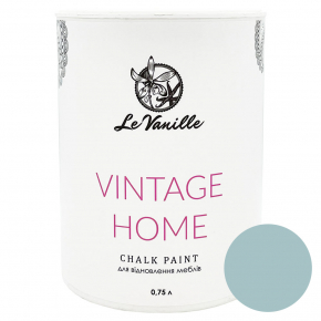 Меловая краска Le Vanille Vintage Home Бледно-бирюзовая 12 - интернет-магазин tricolor.com.ua