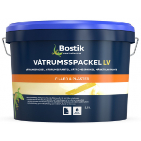 Шпаклівка Bostik Vatrumspackel для вологих приміщень