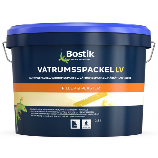 Шпаклівка Bostik Vatrumspackel для вологих приміщень