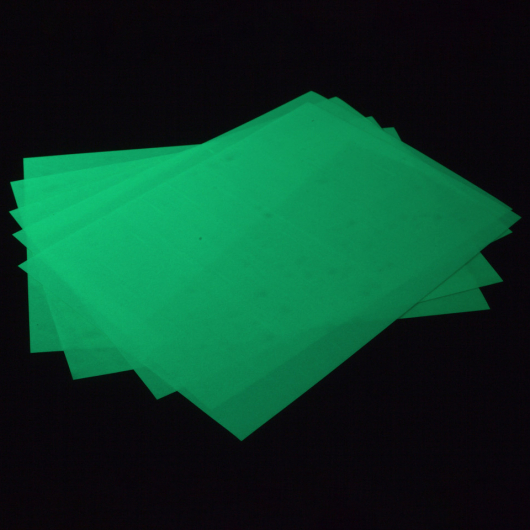 Люмінісцентний папір А5 AcmeLight зелене світіння - интернет-магазин tricolor.com.ua