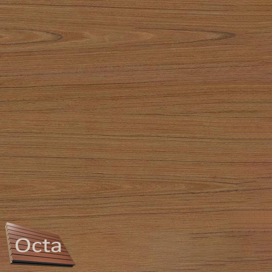 Акустическая панель Perfect-Acoustic Octa 1,5 мм без перфорации шпон Тик 10.73 стандарт - интернет-магазин tricolor.com.ua