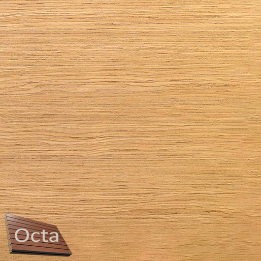 Акустическая панель Perfect-Acoustic Octa 1,5 мм без перфорации шпон Дуб 10.84 Slavony Oak негорючая - интернет-магазин tricolor.com.ua