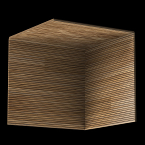 Акустична панель Perfect-Acoustic Octa 1,5 мм без перфорації шпон Зебрано 10.88 Zingana негорюча - изображение 3 - интернет-магазин tricolor.com.ua